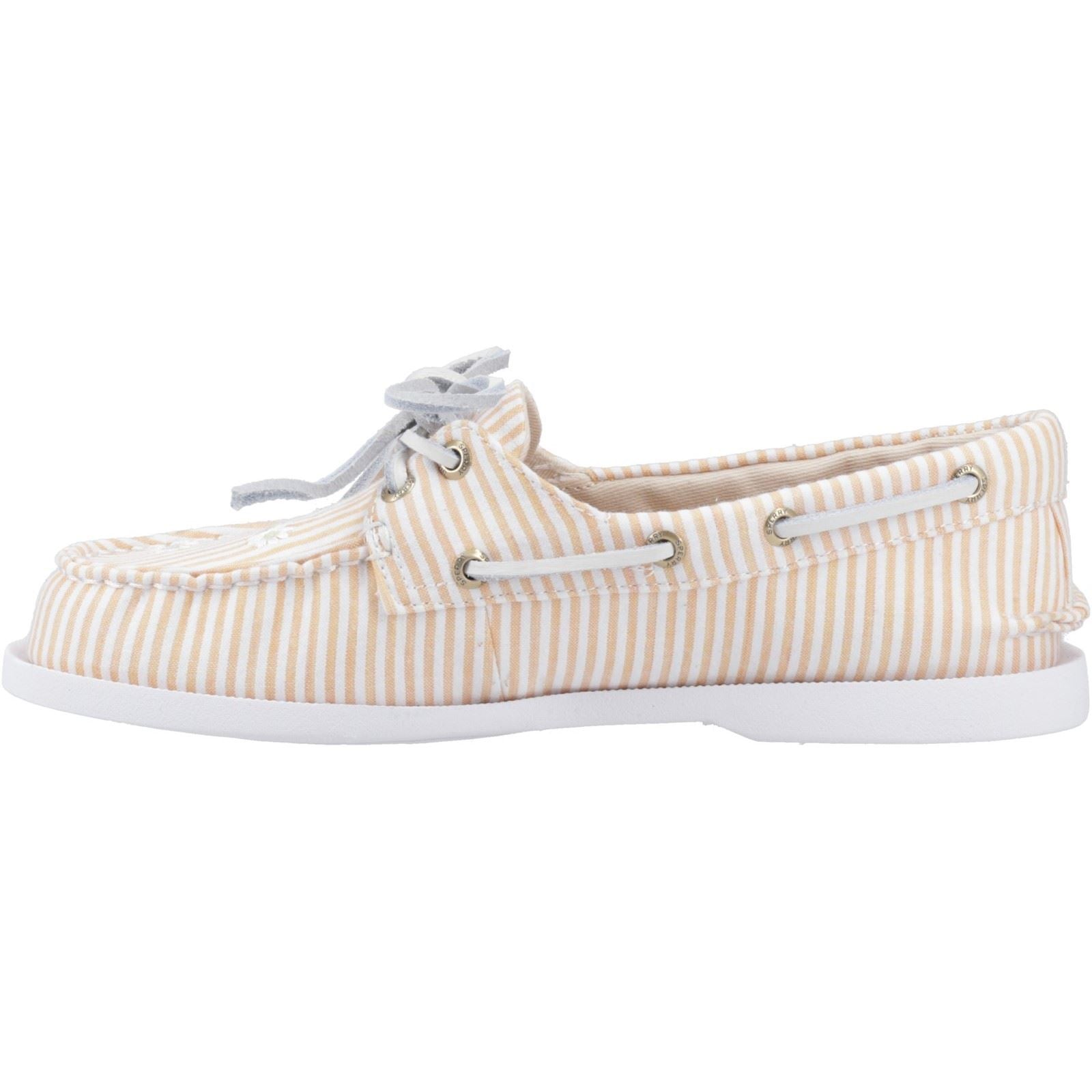 Sperry Authentic Original Chaussures Bateau En Seersucker Pour Femmes En Textile