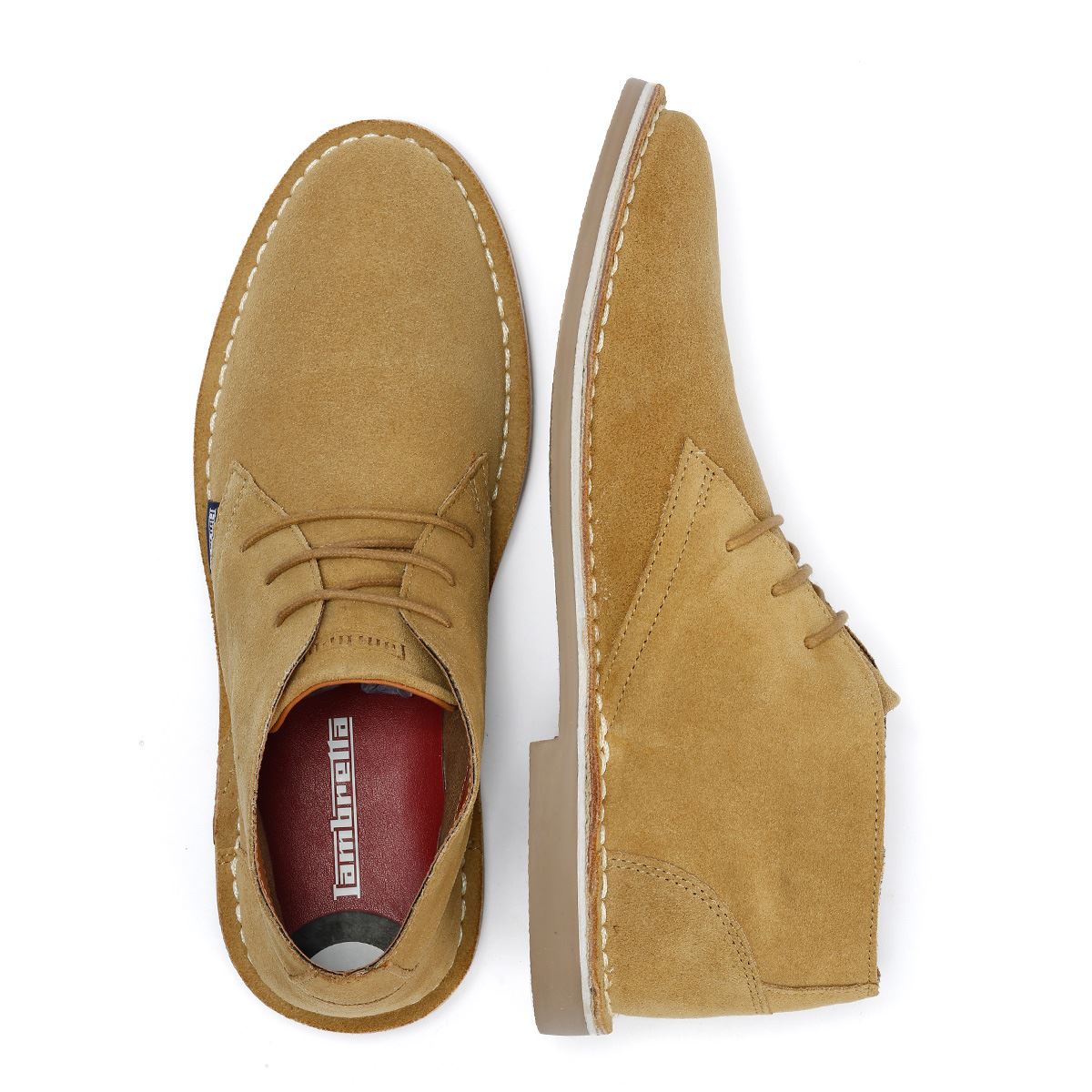 Lambretta Chiswick Bottes Brunes Pour Hommes En Suède