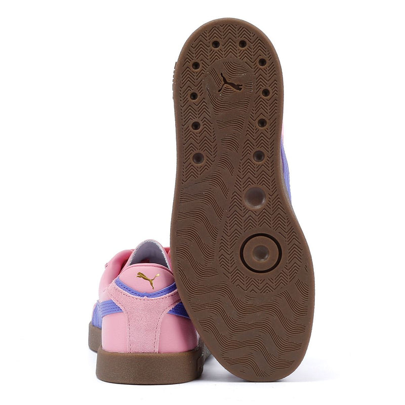 Puma Club II Era Baskets En Daim Rose/Violet Pour Femmes