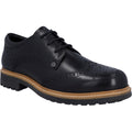 Hunter Cawdor Chaussures Richelieu Pour Hommes En Cuir Noir