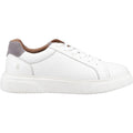 Hush Puppies Whelan Baskets Blanches En Cuir Pour Hommes