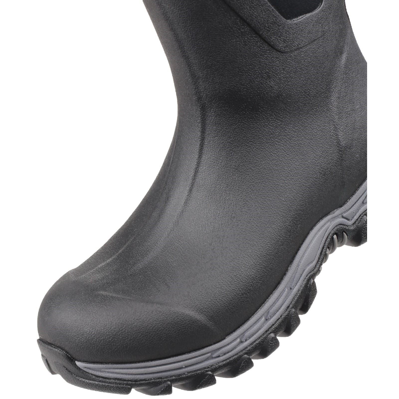 Muck Boots Arctic Sport Mid Bottes En Caoutchouc Noires Wellington