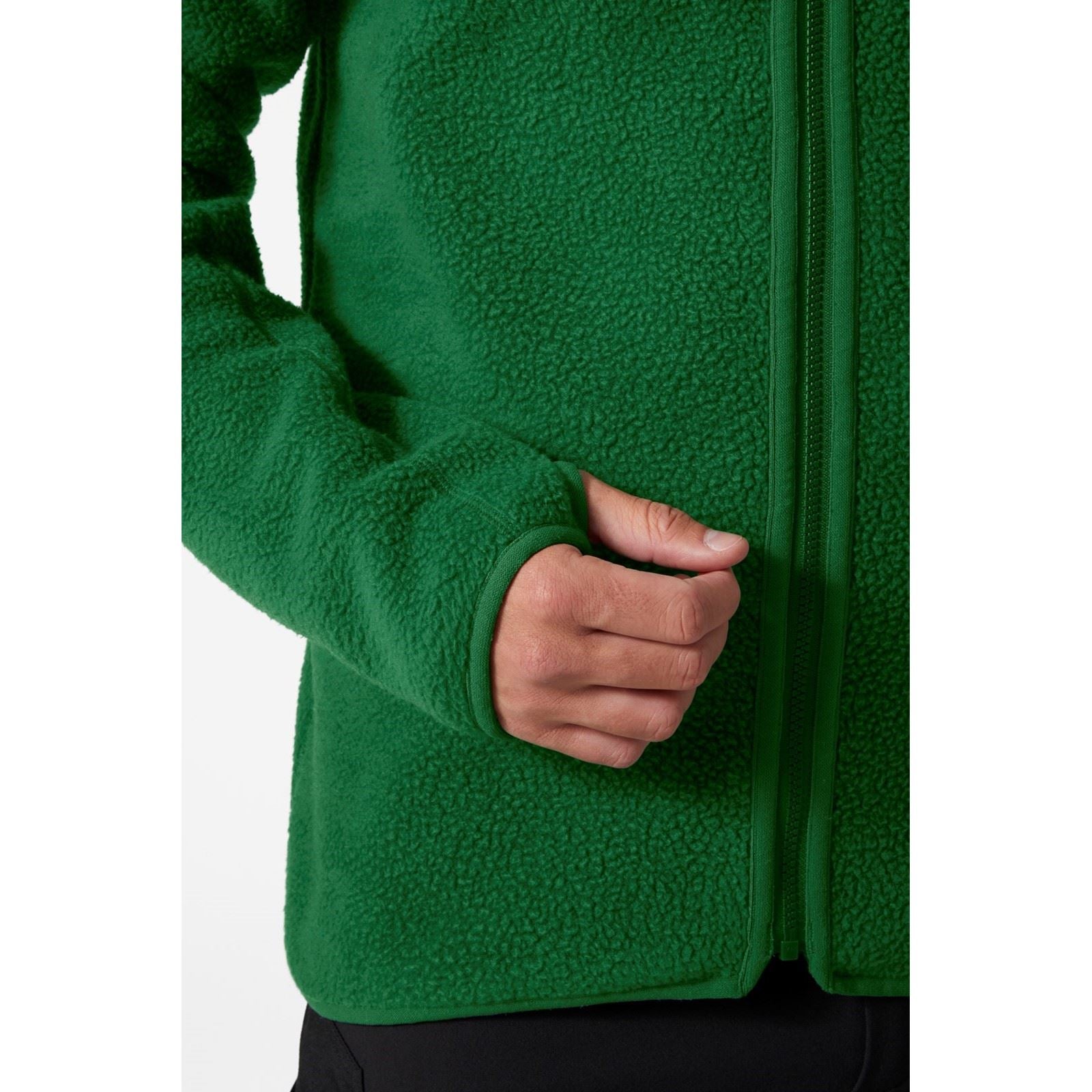 Helly Hansen Workwear Heritage Pile Hoodie Veste En Polaire Verte Pour Homme