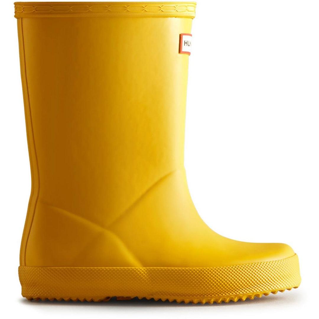 Hunter Kids First Bottes En Caoutchouc Unisexe Pour Enfants Jaunes