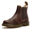 Dr. Martens 2976 Leonore II Chelsea Bottes En Cuir Pour Femmes Marron