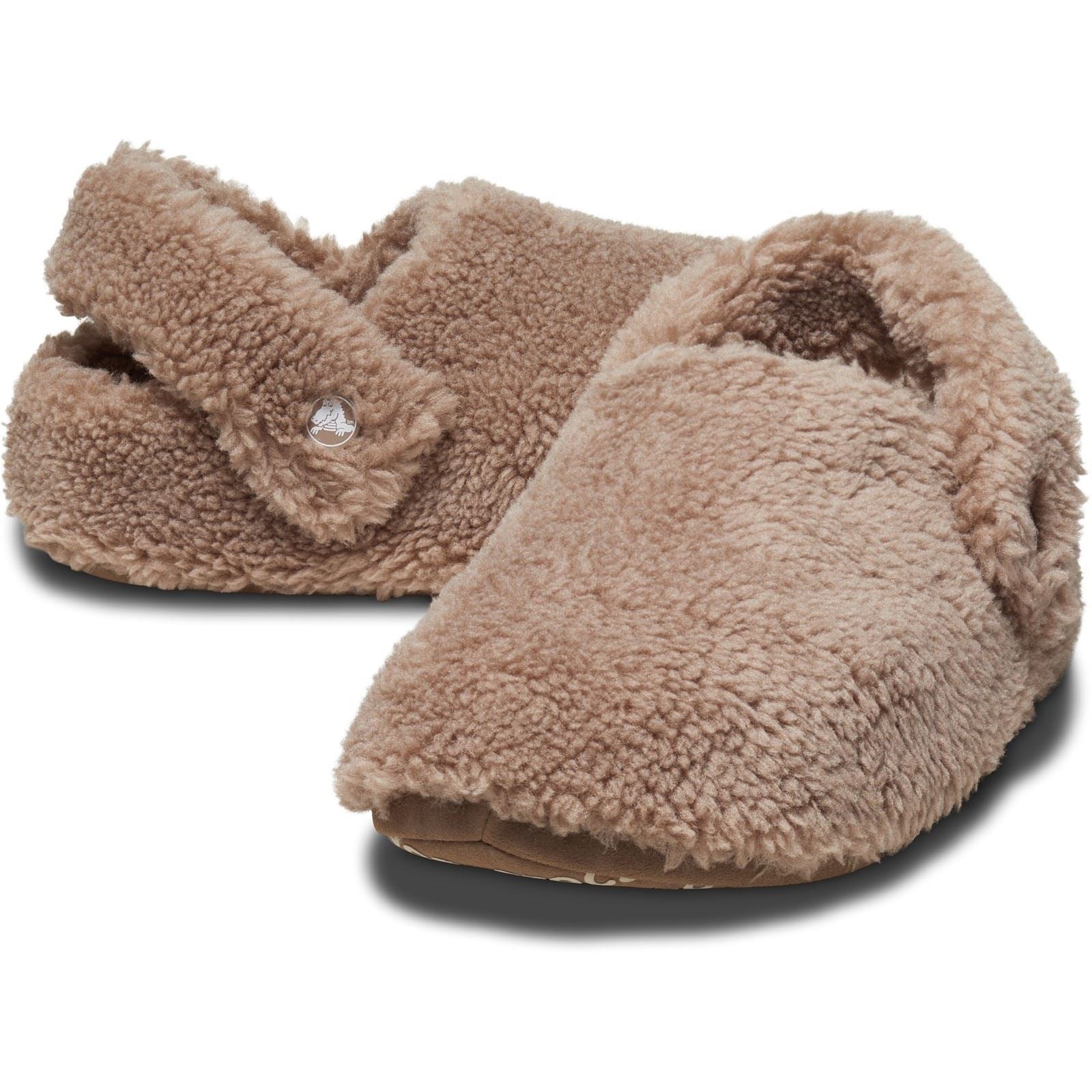 Crocs Classic Cozzzy Slipper Chaussons En Polyester En Forme De Champignon