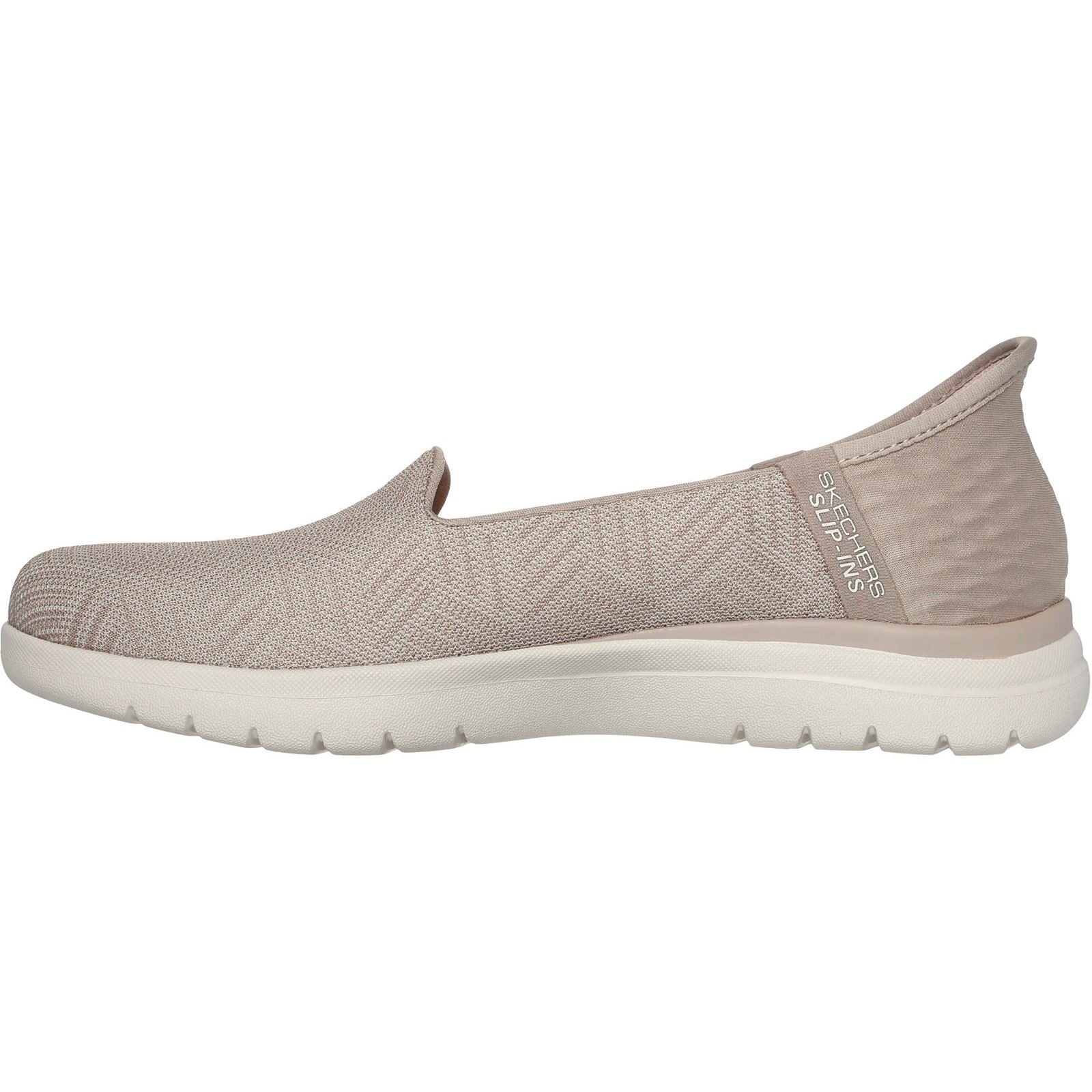Skechers On-the-GO Flex Clover Baskets Taupe Pour Femmes En Textile