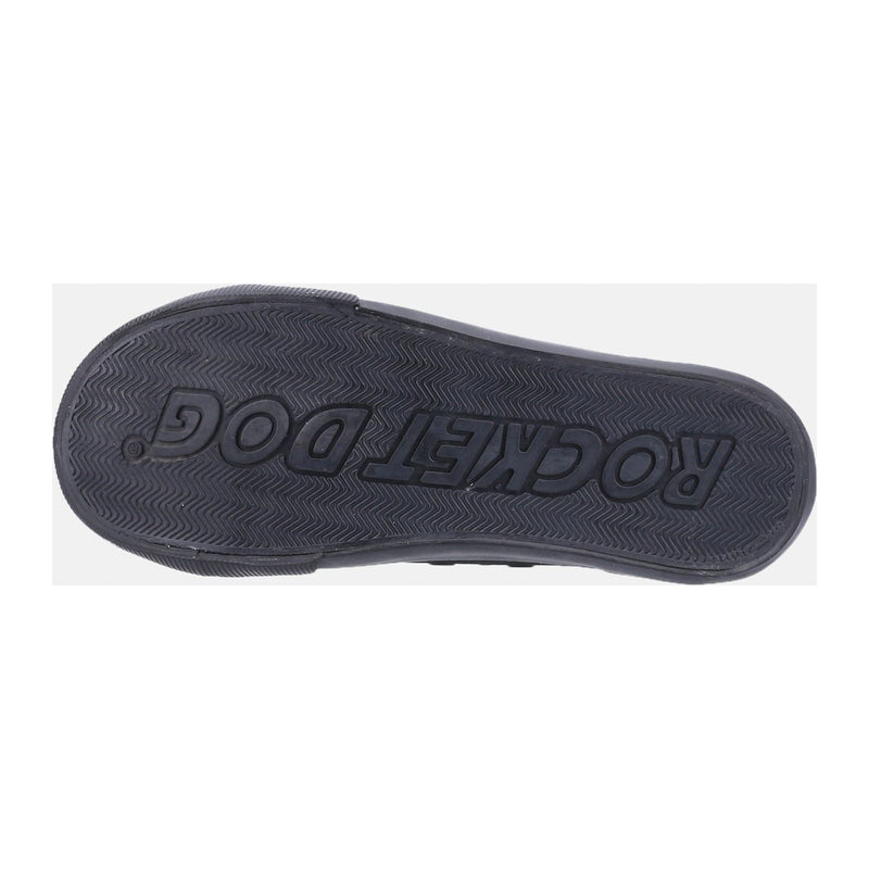 Rocket Dog Jazzin Fable Baskets Noires Pour Femmes En Polyester