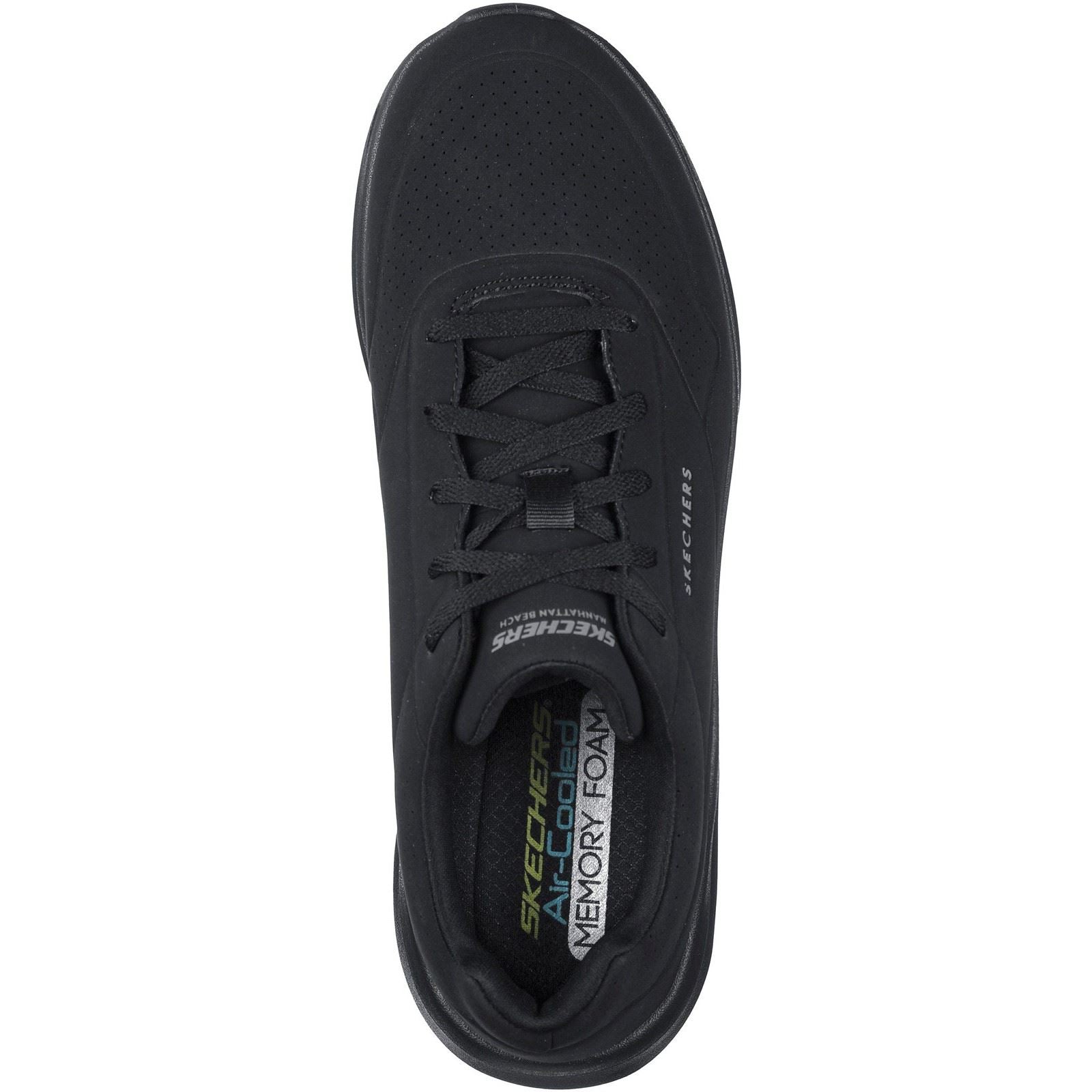 Skechers Ultra Flex 2.0 Vicinity Baskets Noires Pour Homme En Matière Synthétique
