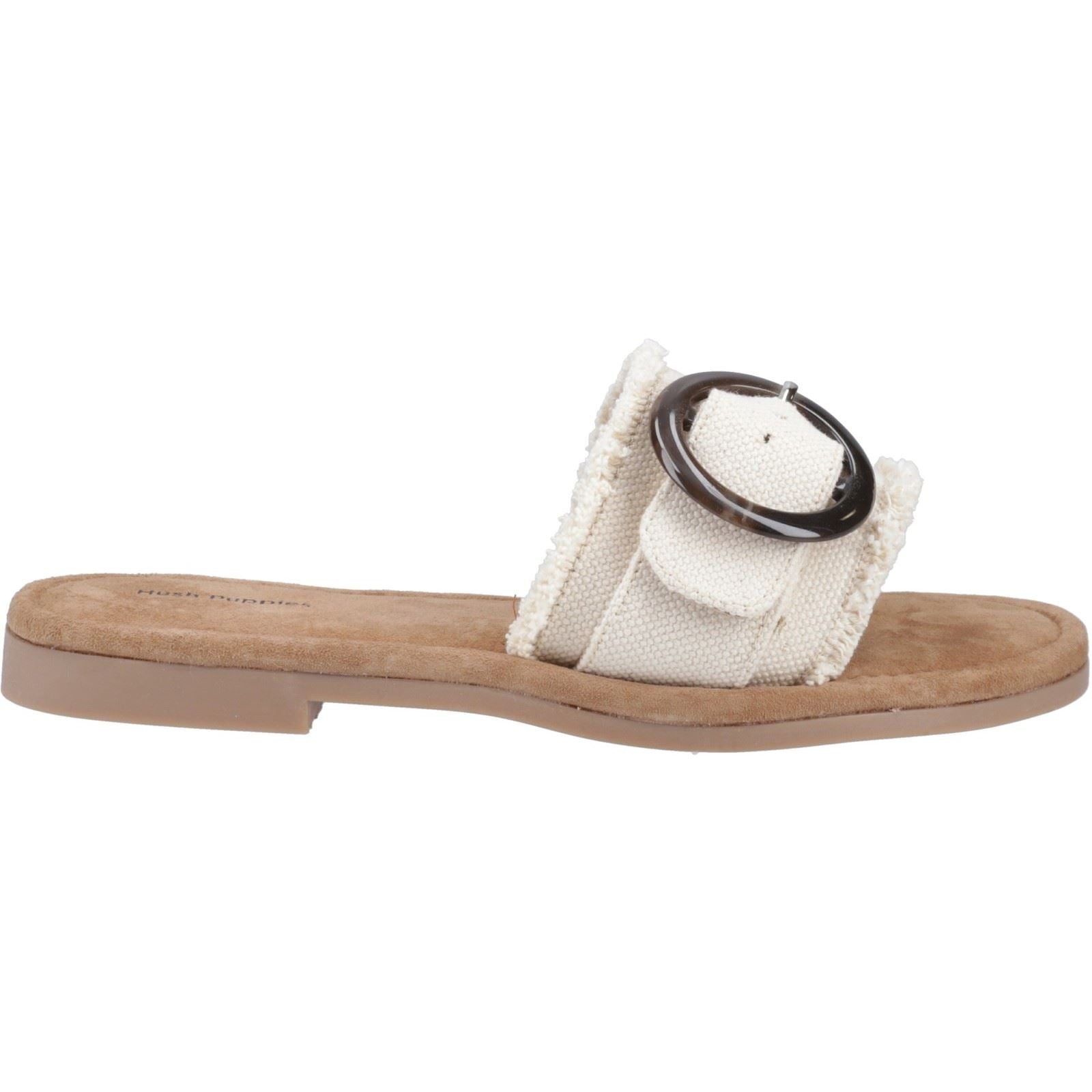 Hush Puppies Hayley Sandales Pour Femmes En Textile Crème