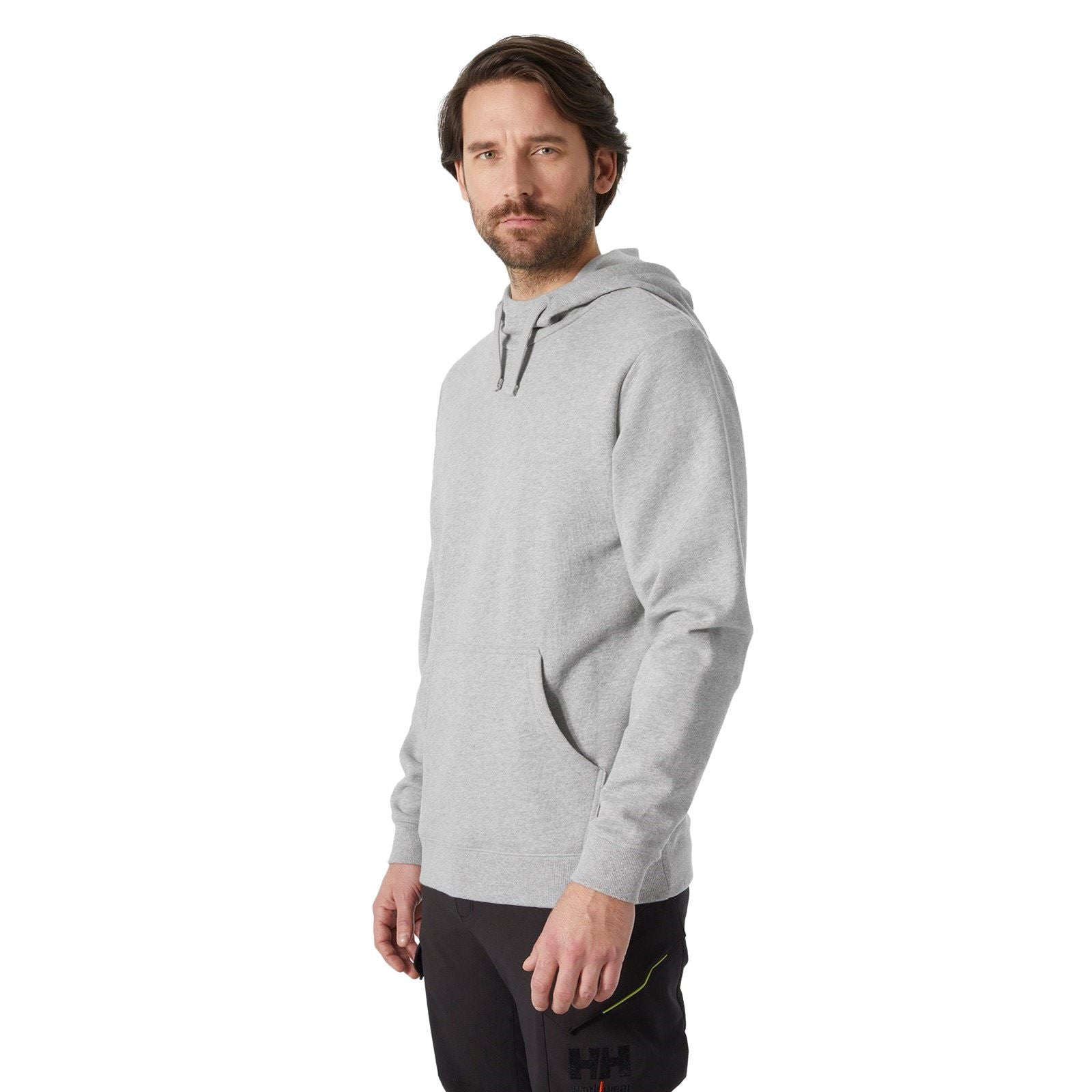 Helly Hansen Workwear Classic Sweat À Capuche Gris En Coton Pour Homme