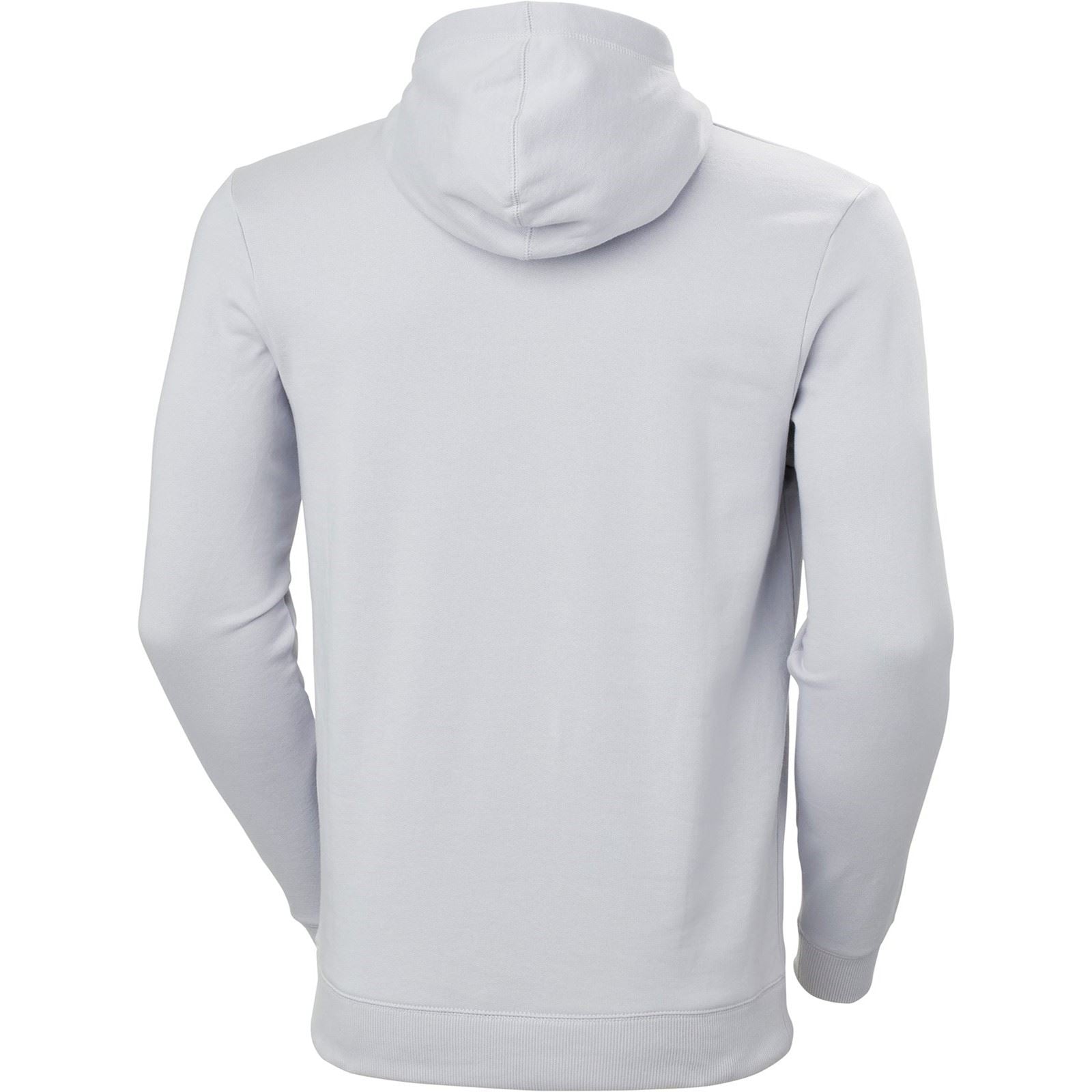 Helly Hansen Workwear Classic Sweat À Capuche Gris En Coton Pour Homme