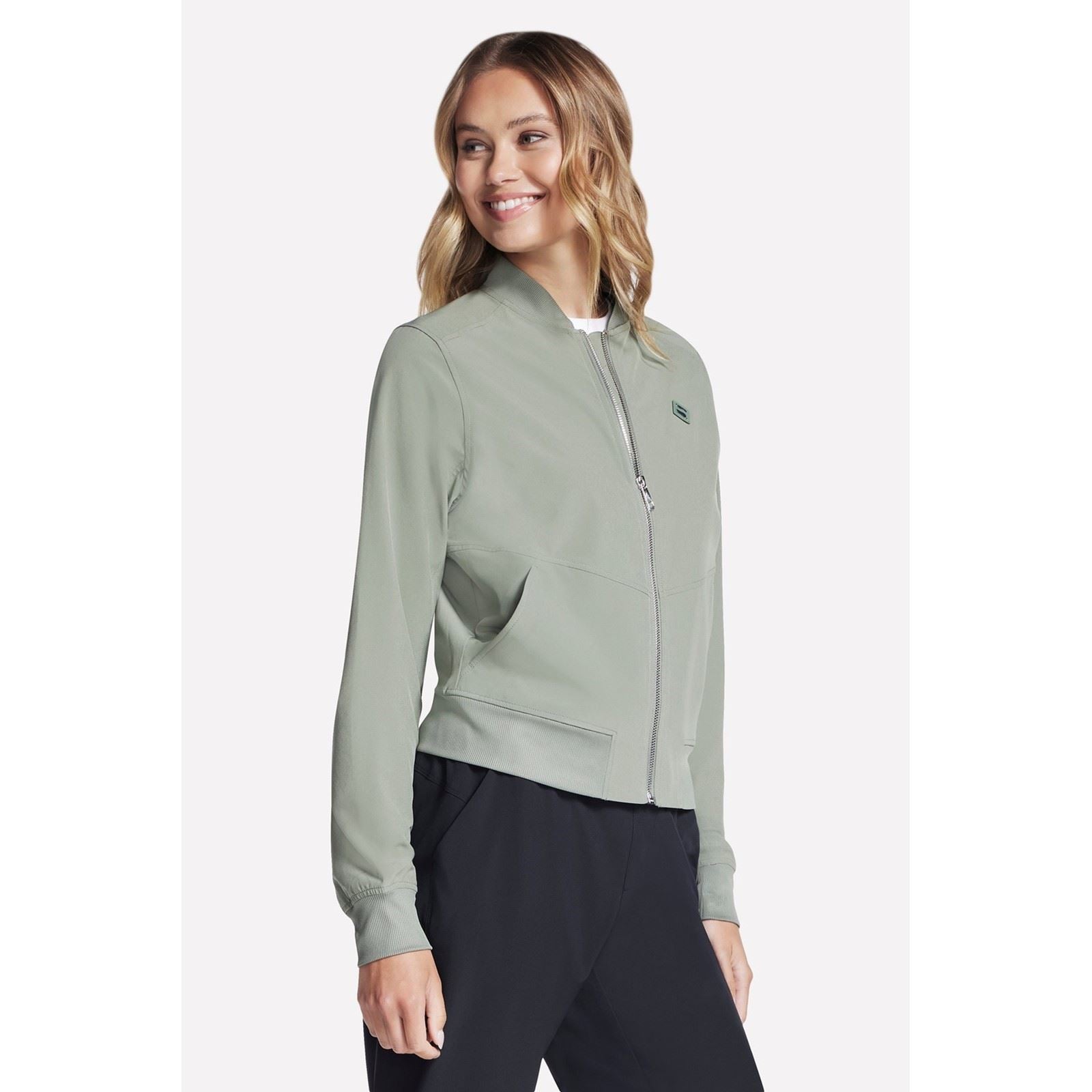 Skechers Performance Uptown Jacket Veste Taupe Pour Femmes
