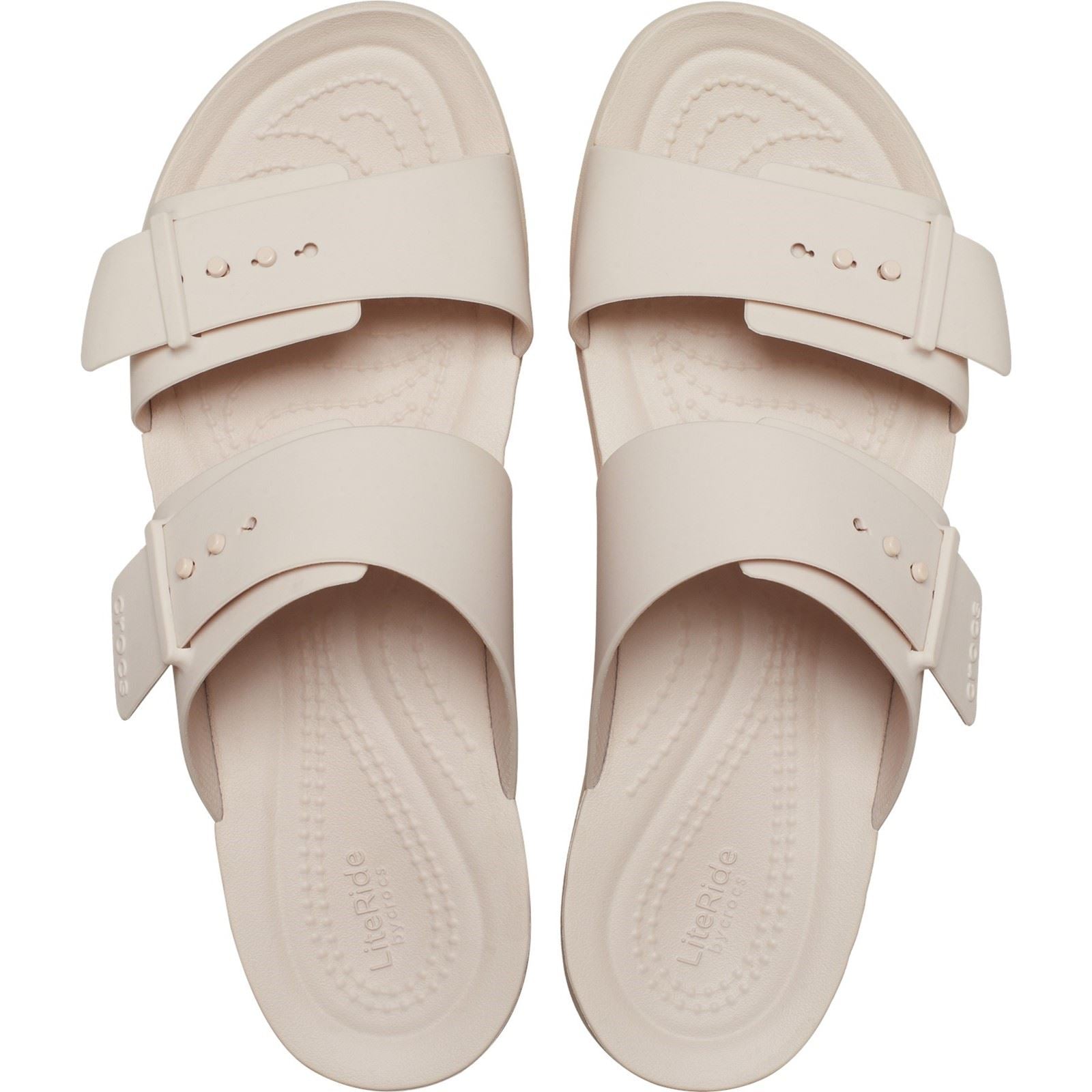 Crocs Brooklyn Buckle Sandales Quartz Pour Femmes