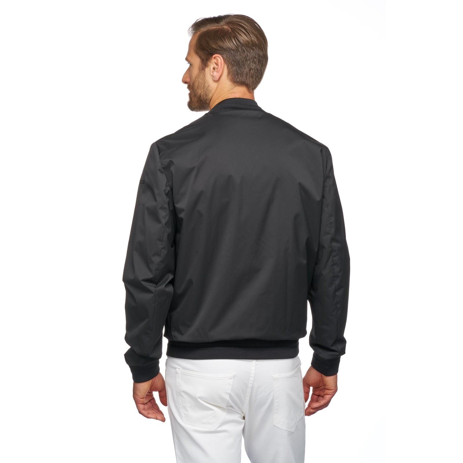 Geox M AVOLA Veste Bomber Noire Pour Homme