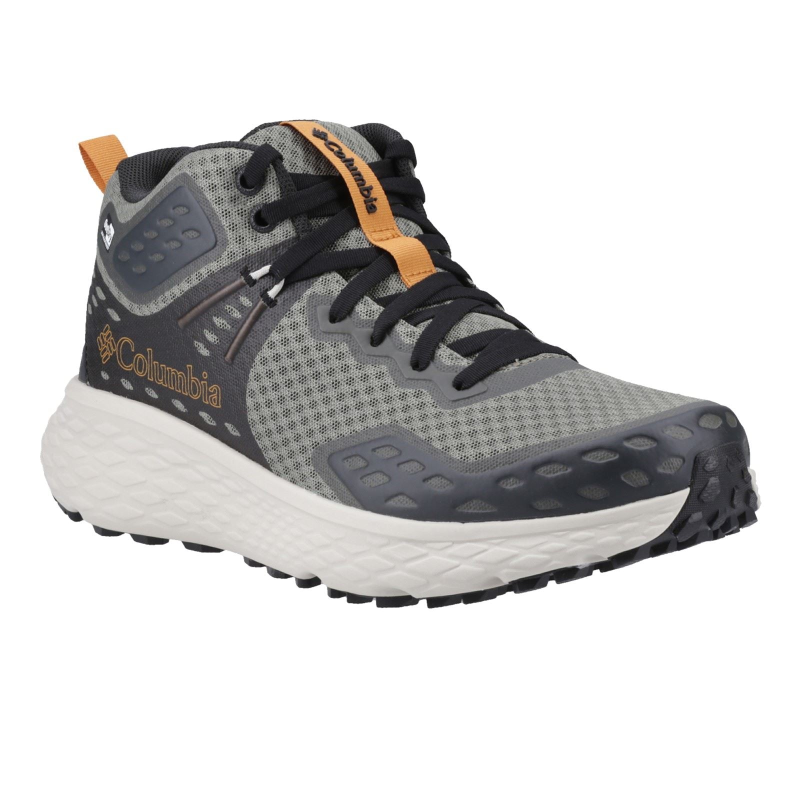 Columbia Konos TRS Outdry Mid Bottes De Randonnée En Polyester Pour Hommes Vert Pierre/Canyon Soleil