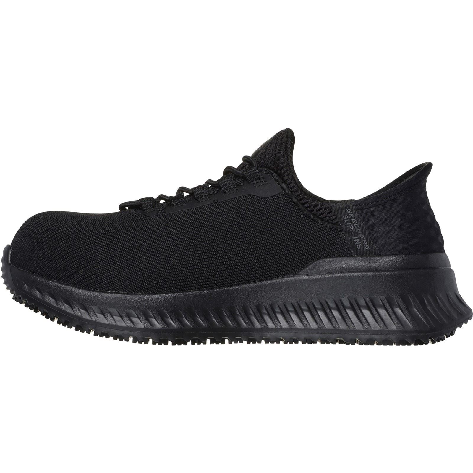 Skechers Workwear Tilido Ombray Basket De Sécurité Pour Femmes En Mesh Noires
