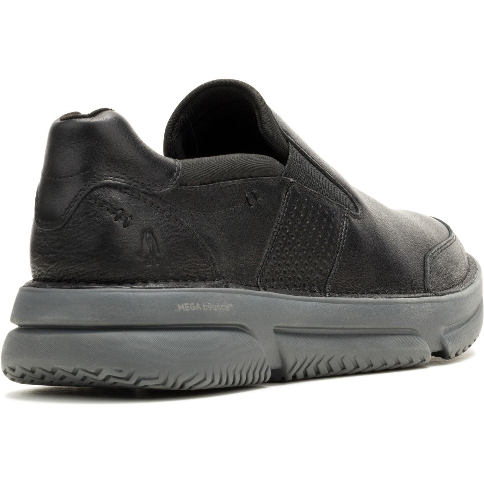 Hush Puppies Baylor Mocassins Noirs En Cuir Pour Hommes