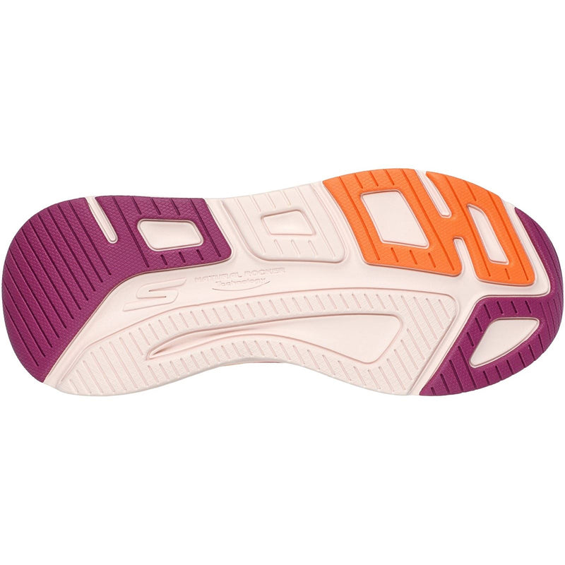 Skechers Performance Max Cushioning Elite 2.0 Alaura Chaussures De Sport Pour Femmes En Textile Framboise