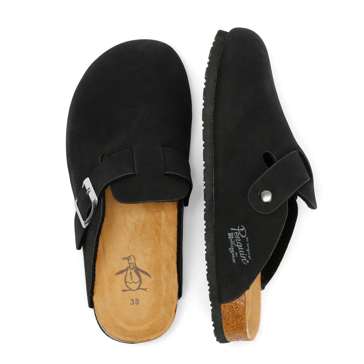 Penguin Poppy Mules Noires Pour Femmes
