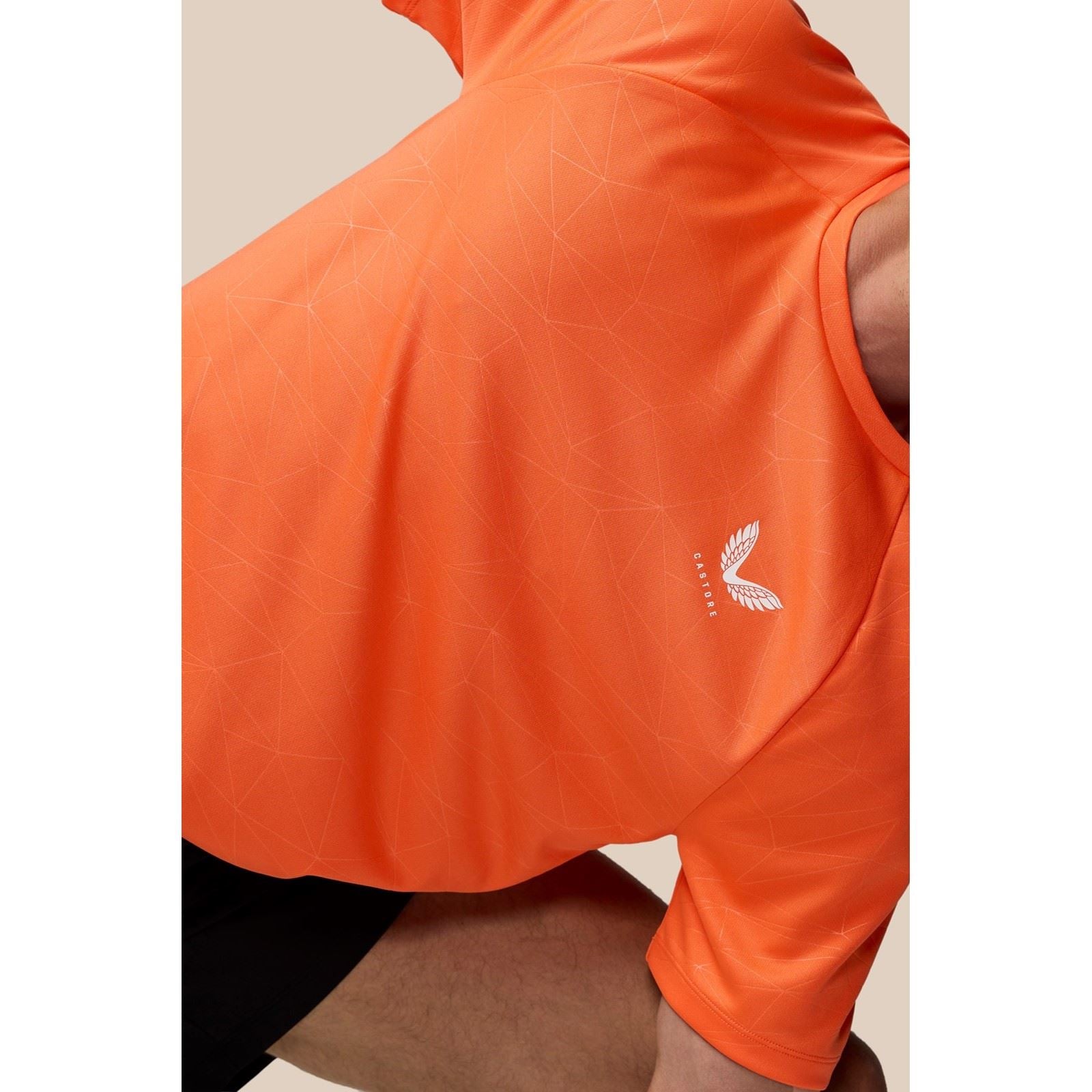 Castore Adapt Training T-Shirt T-Shirts De Sport Pour Hommes En Polyester Orange