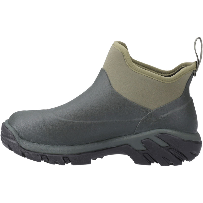 Muck Boots Woody Sport Bottes En Caoutchouc De Couleur Vert Mousse.