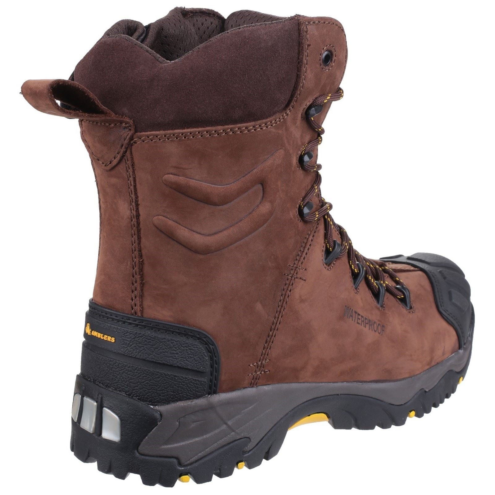 Amblers Safety  Bottes De Sécurité En Cuir Marron As995 Pillar