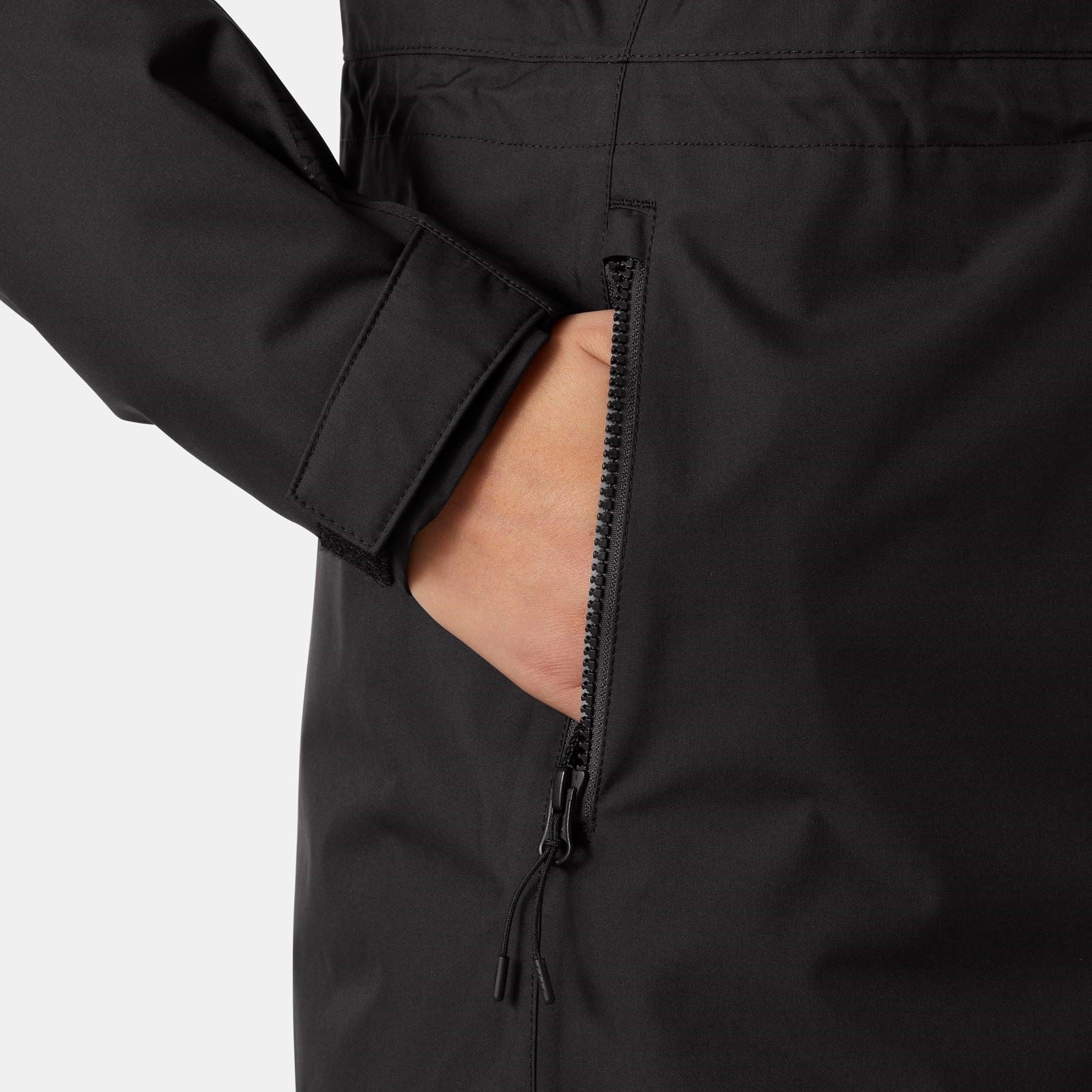 Helly Hansen Sport Westport Manteau Droit Noir Pour Femme