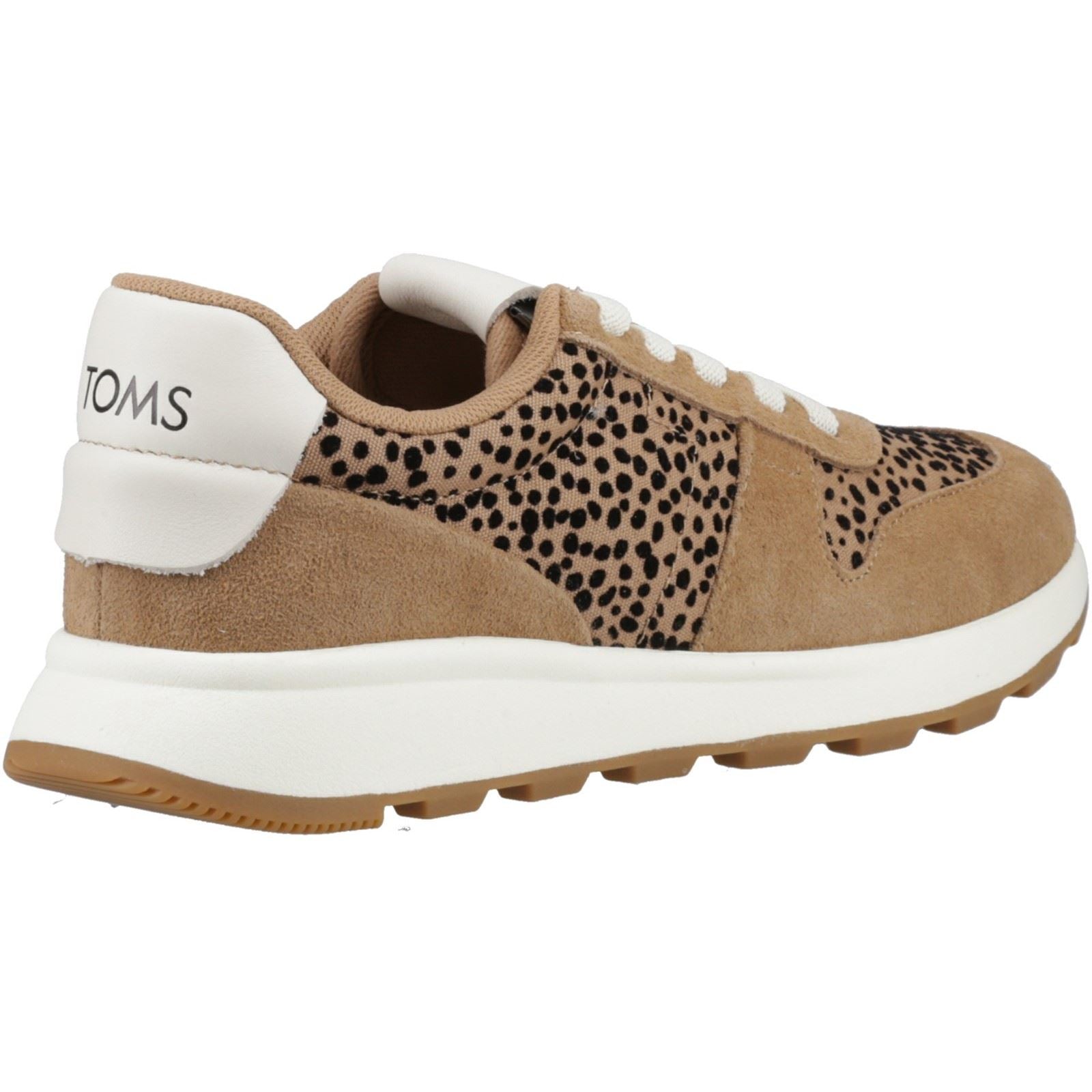 TOMS TRVL Lite Retro Baskets En Cuir Marron Pour Femmes
