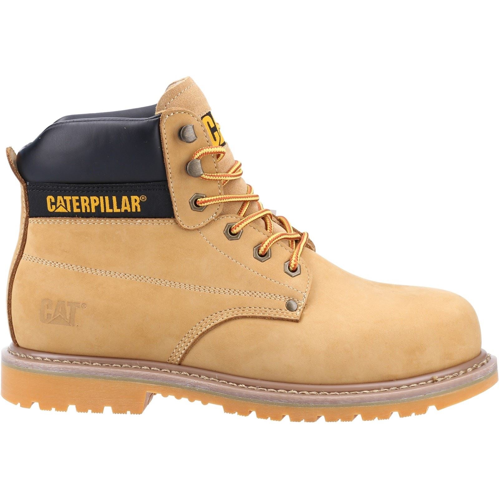 Caterpillar  Bottines De Sécurité Powerplant S3 Nubuck Honey