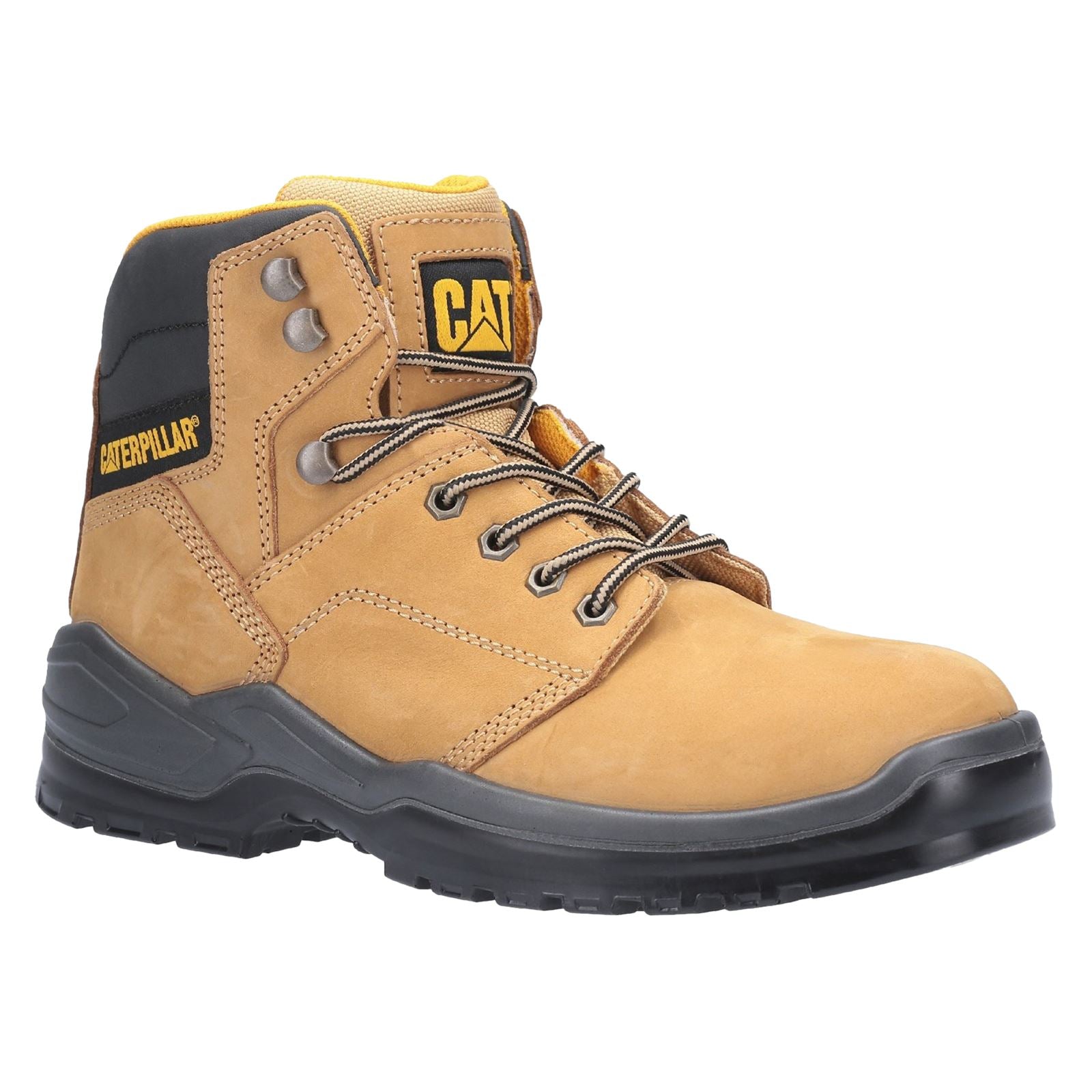 Caterpillar  Bottes De Sécurité Striver Nubuck Miel