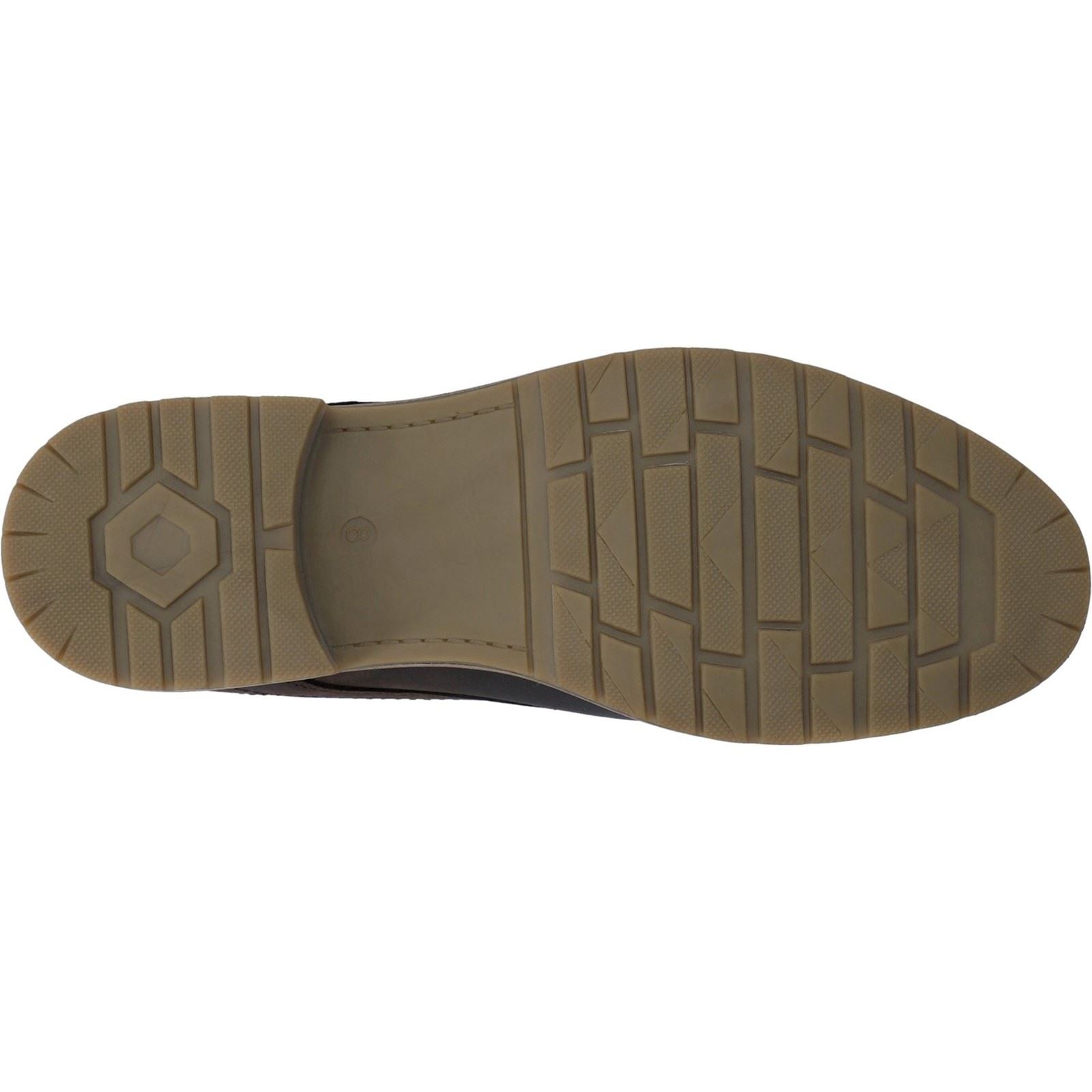 Hunter Jura Chaussures En Cuir Marron À Lacets Pour Homme