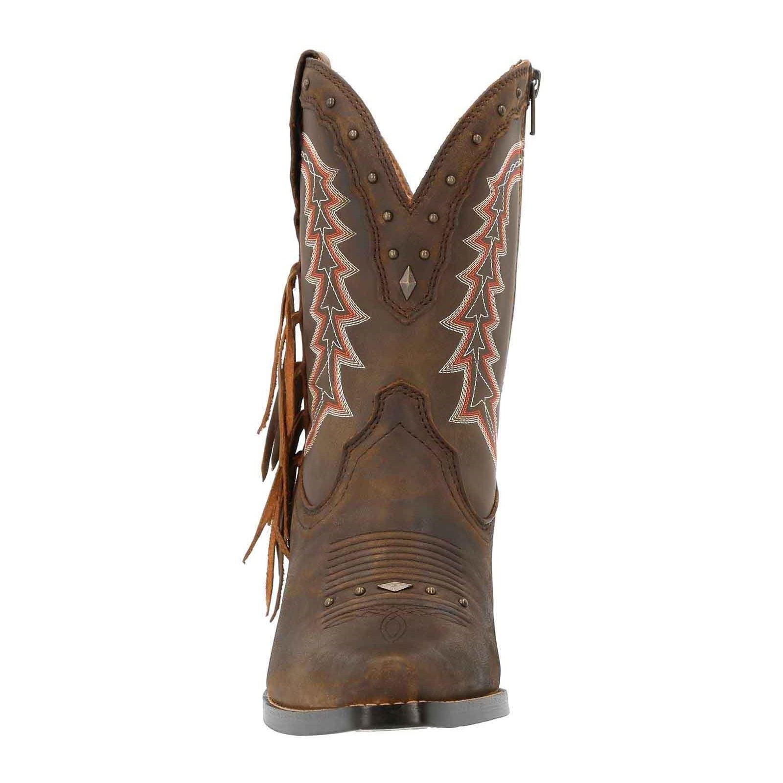 Durango Bottes Pecan En Cuir Pour Femme Crush