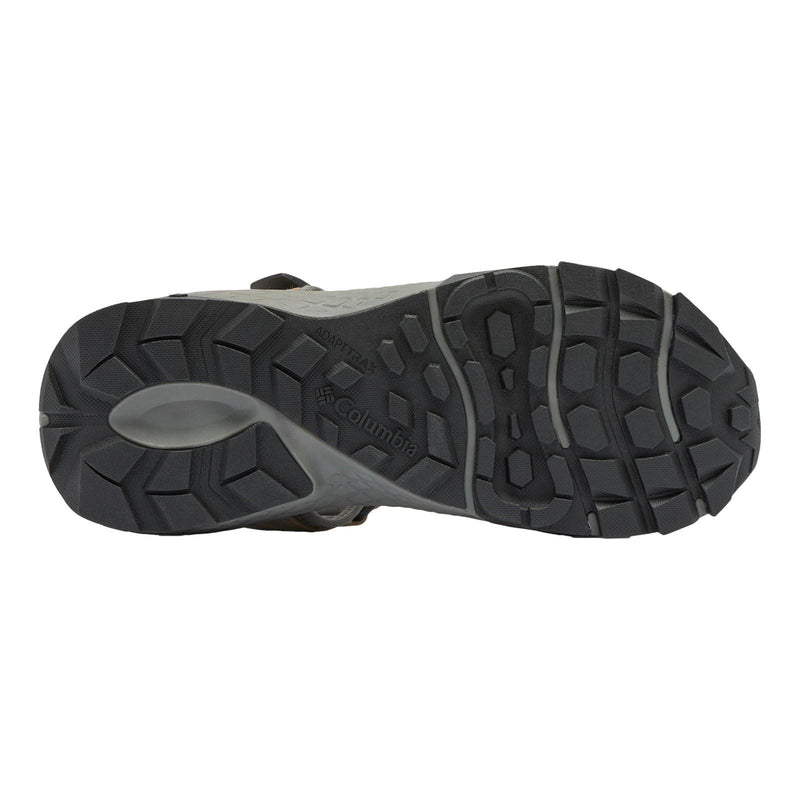Columbia Peakfreak Rush Sandales Oxford En Cuir Pour Hommes Tan/Quarry