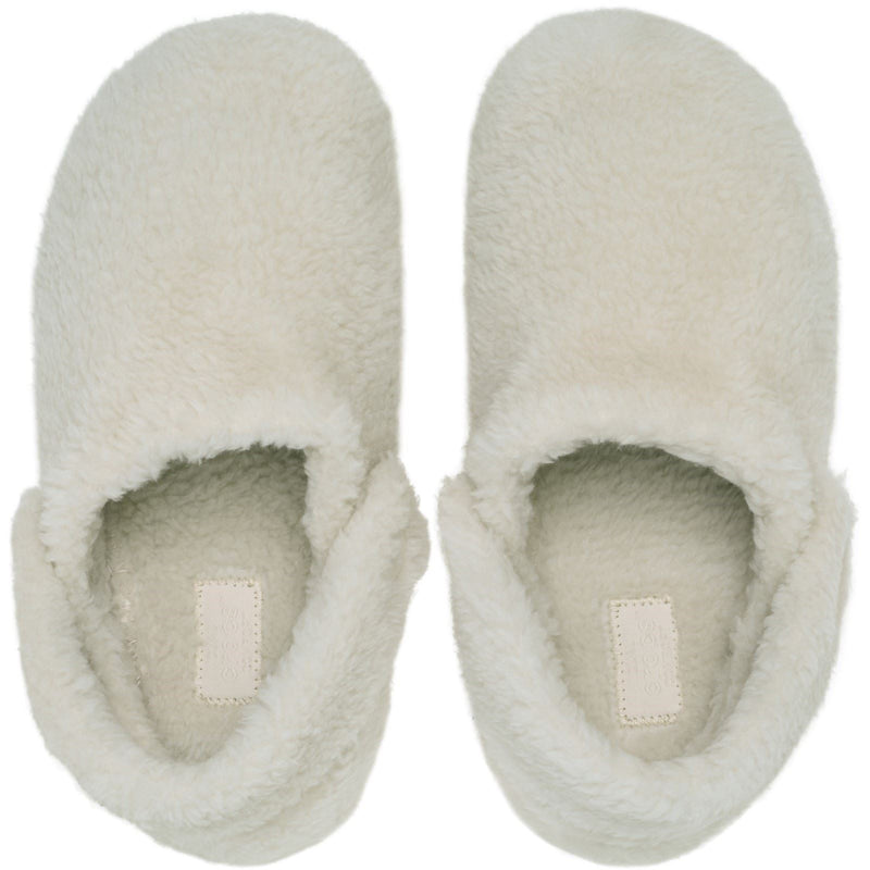 Crocs Classic Cozzzy Chaussons En Stucco Pour Femmes En Polyester