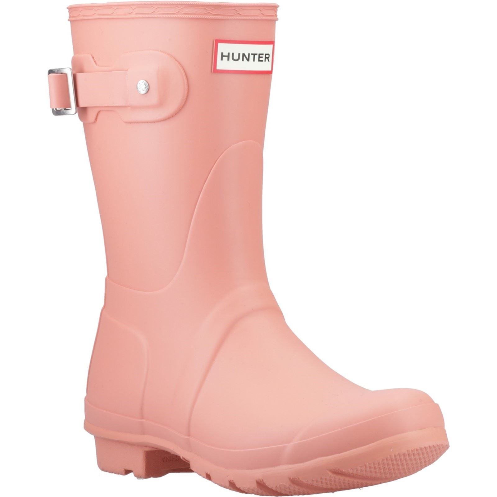 Hunter Original Short Boot Bottes En Caoutchouc Pour Femmes Terracotta