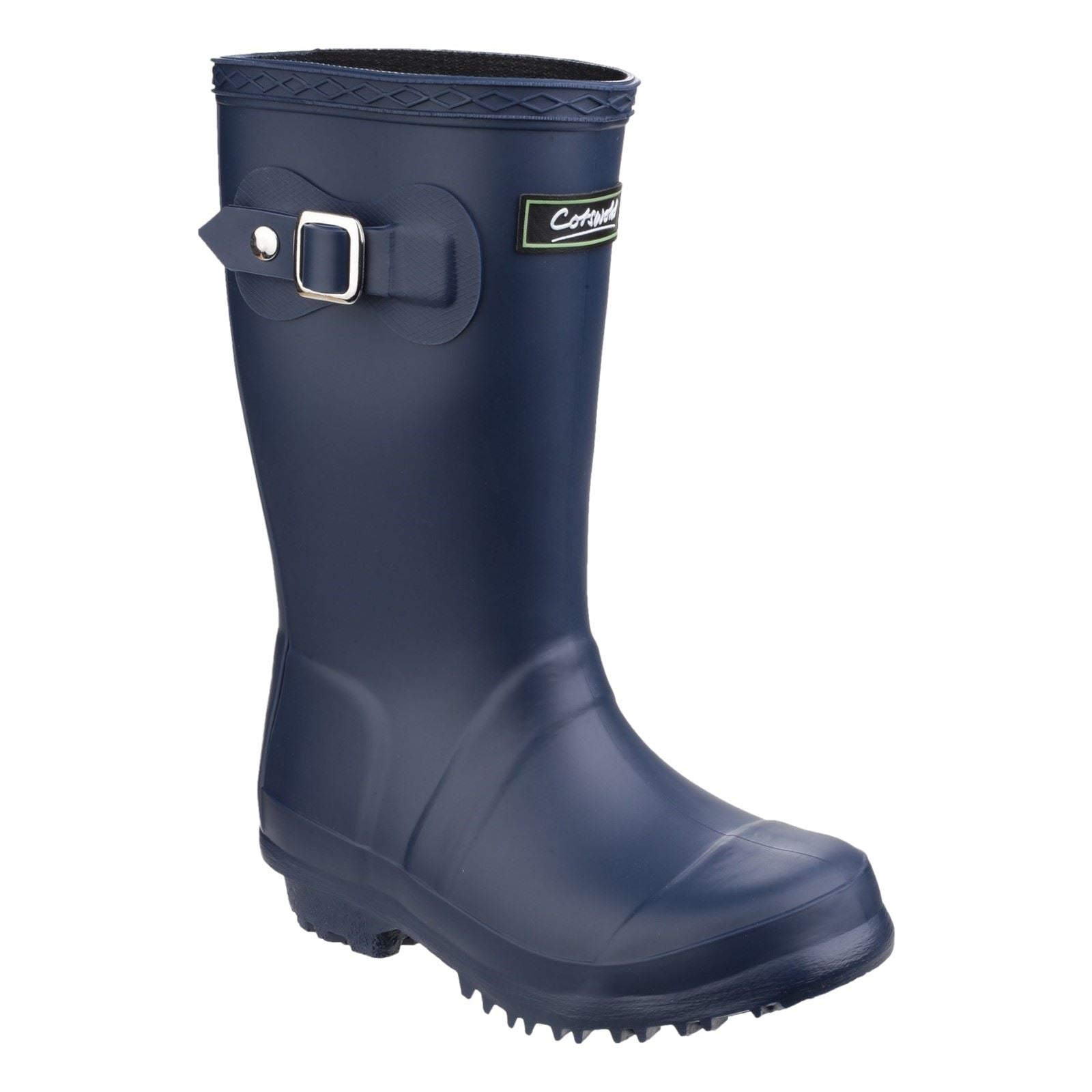 Cotswold Buckingham Bottes En Caoutchouc Bleu Marine En Pvc