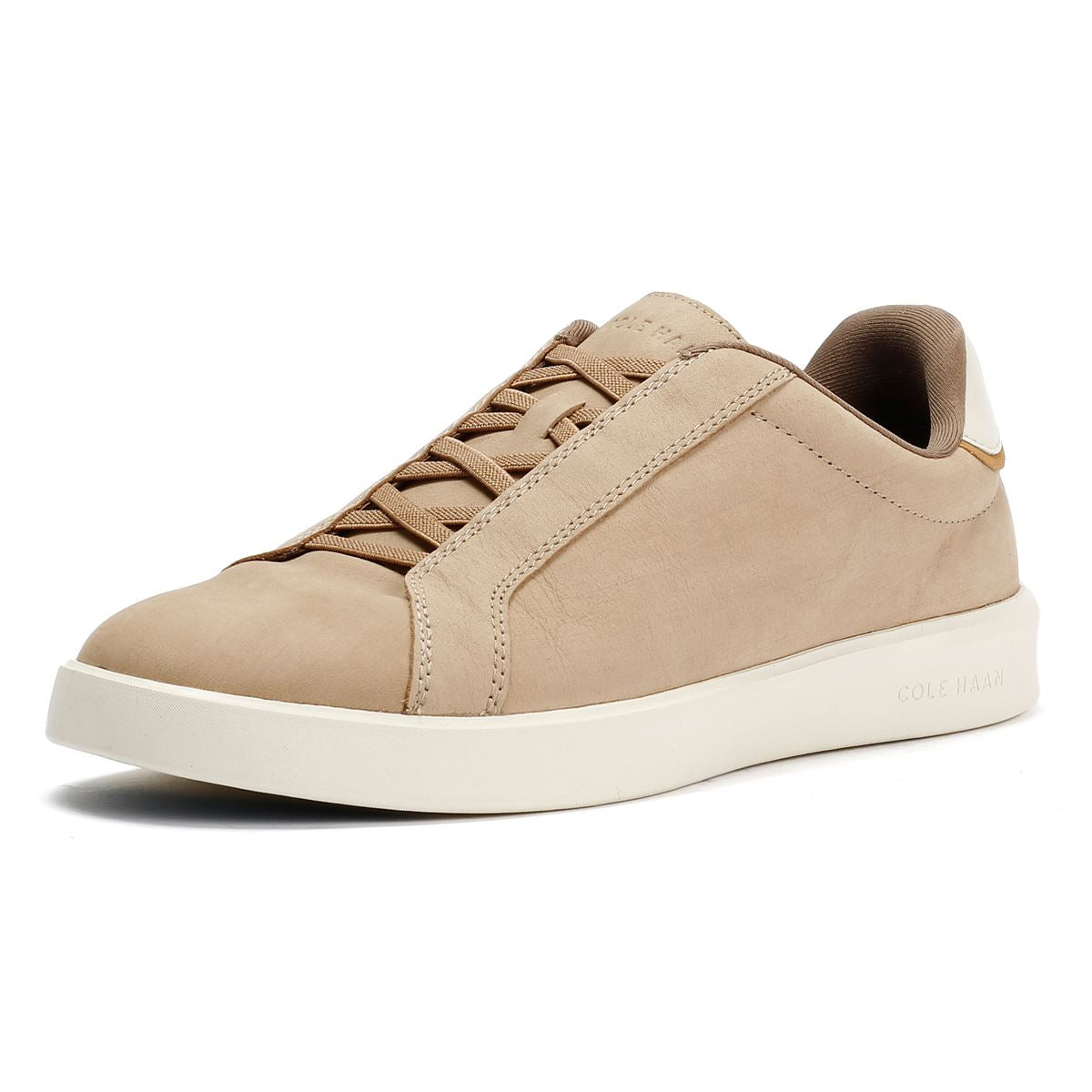 Cole Haan Grand Crosscourt Baskets Beige En Nubuck Pour Homme