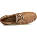 Sperry Billfish 3 Eye Chaussures Bateau En Cuir Pour Hommes, Couleur Tan