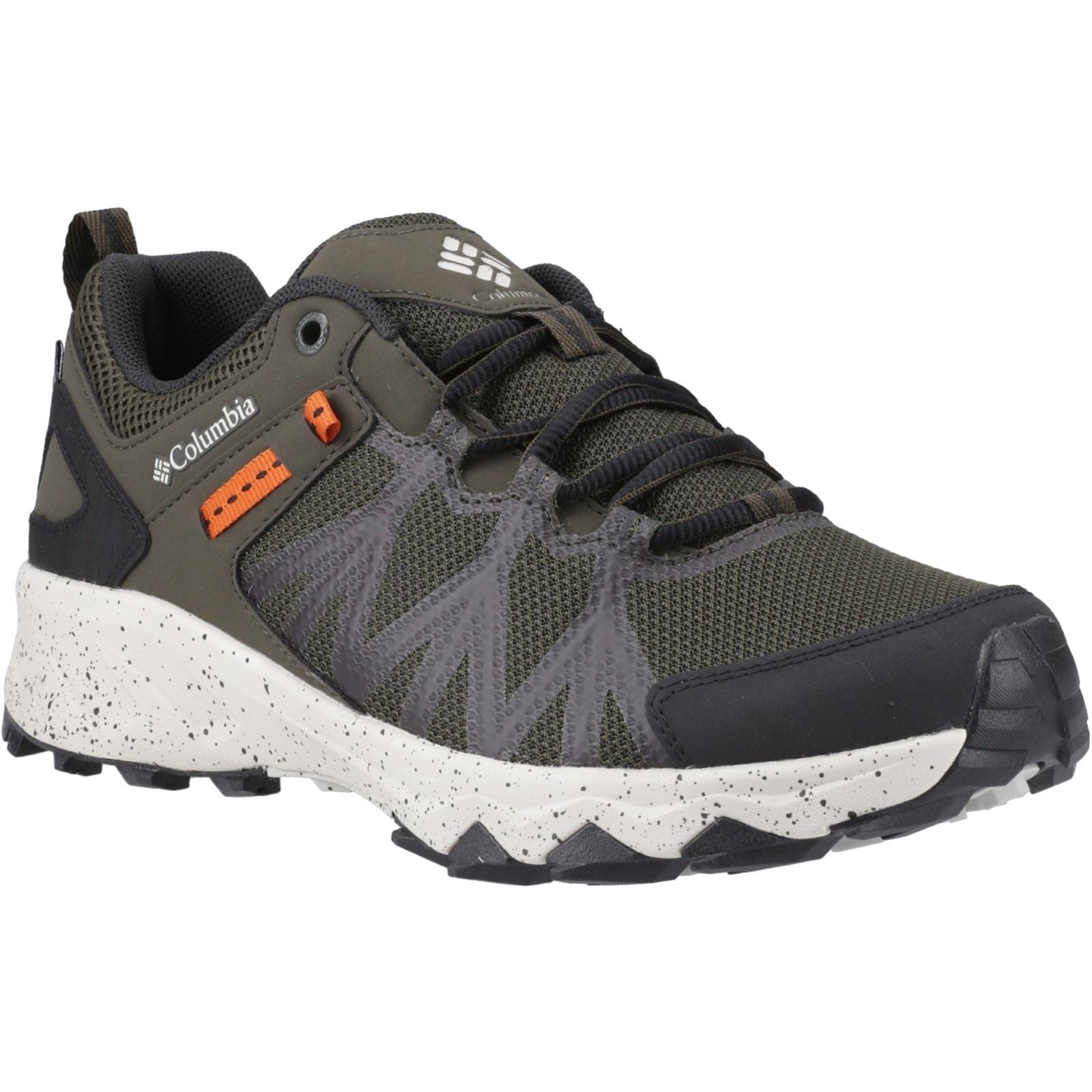 Columbia Peakfreak II Outdry Bottes De Randonnée Pour Hommes En Polyester Vert Olive Profond/Soleil Désert