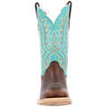 Durango Lady Rebel Pro Bottes En Cuir Pour Femmes Bay Marron/bleu Arctique