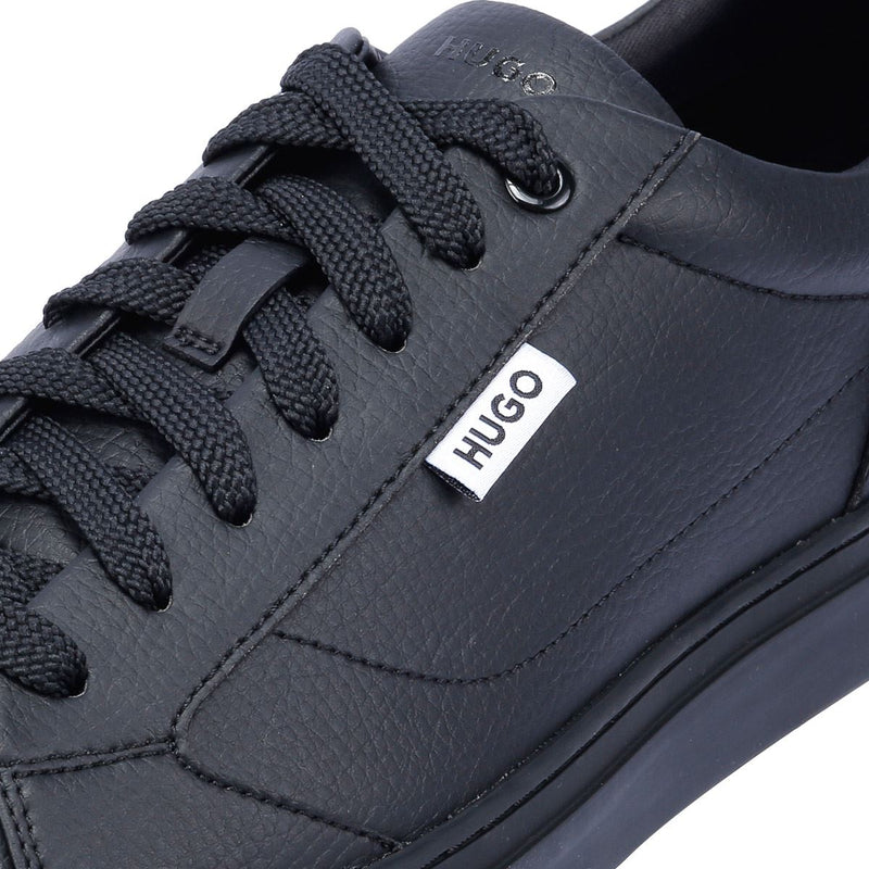 Hugo Morrie Tennis Baskets Noires Pour Hommes