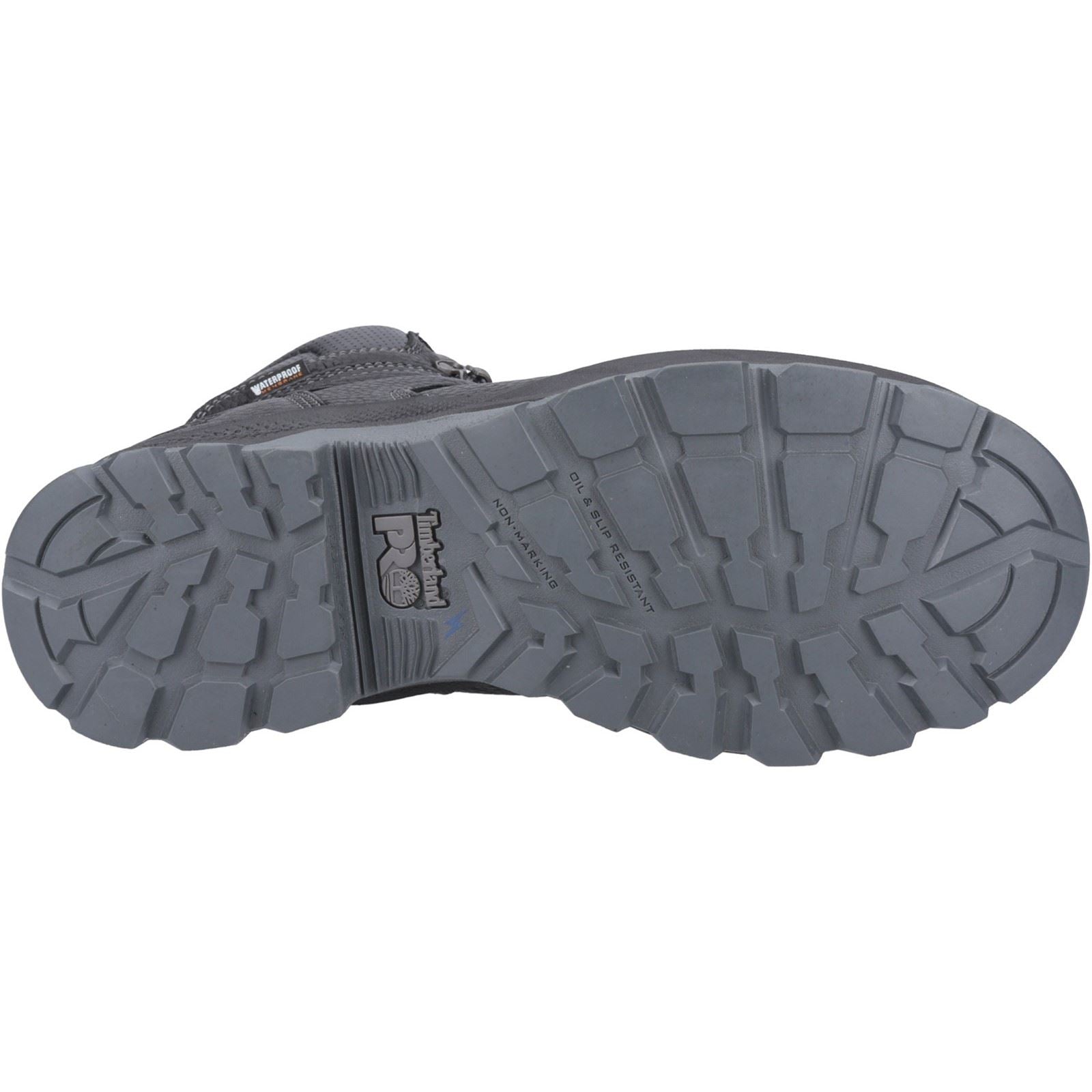 Timberland Pro Bottes De Sécurité En Cuir Noir Titan De Six Pouces
