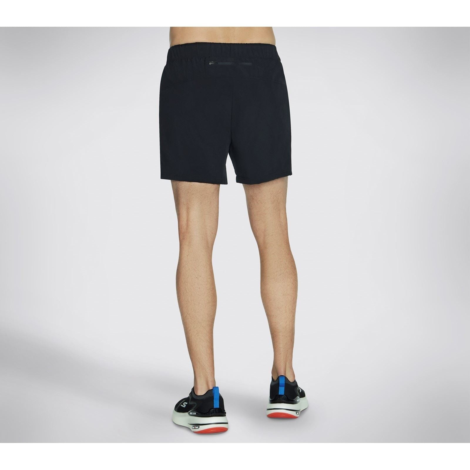 Skechers Performance Razor Shorts De Sport Actifs Pour Hommes En Polyester Noirs