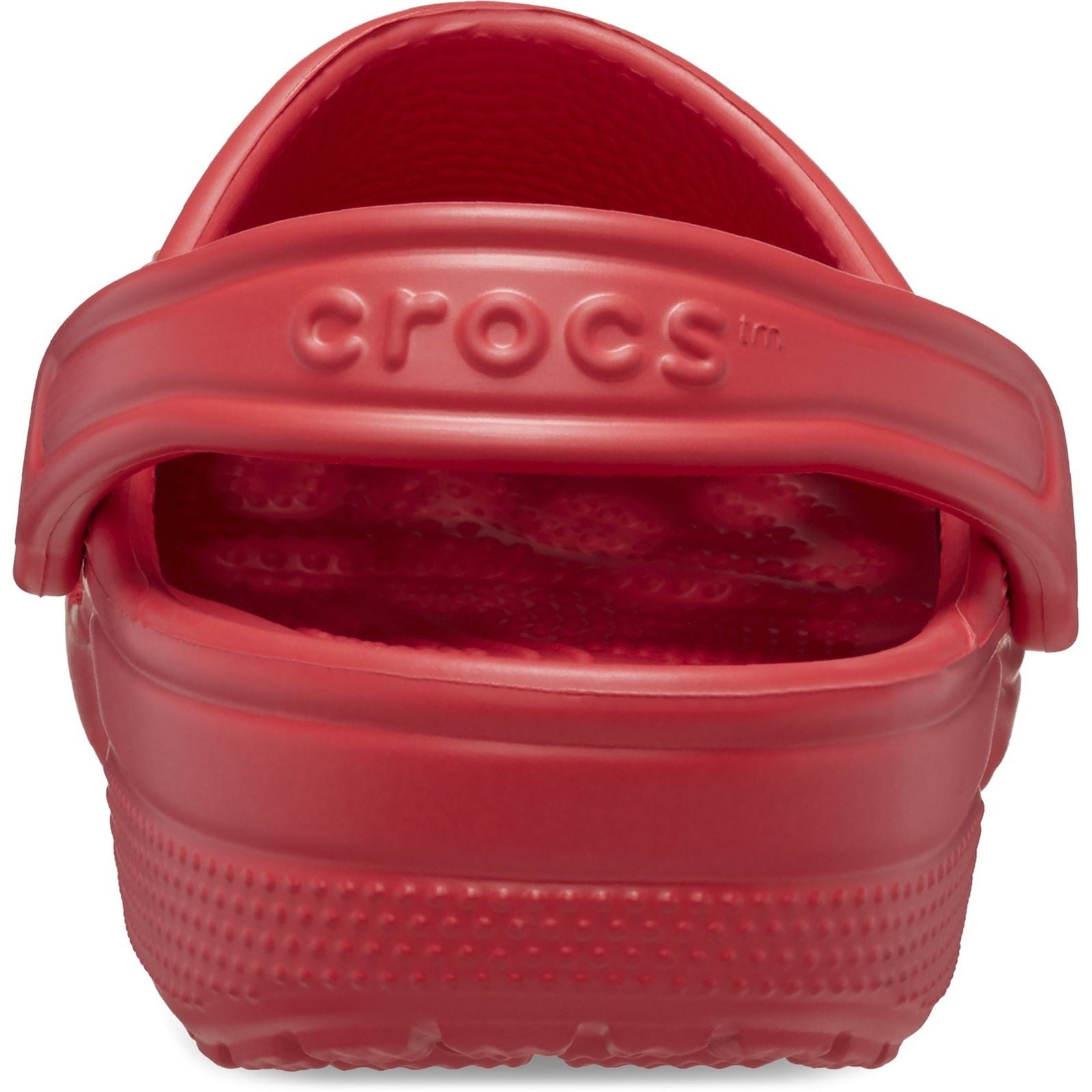 Crocs Classic Clog des sabots rouges en thermoplastique