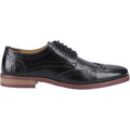 Hush Puppies Mack Chaussures Richelieu Noires En Cuir Pour Hommes