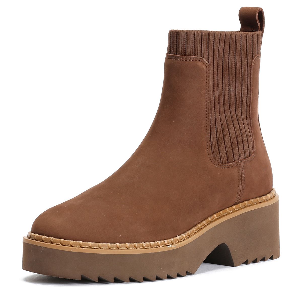 TOMS Millie Bottes Brunes En Nubuck Pour Femmes