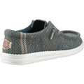 HEYDUDE Wally Jute Chaussures Mocassins Pour Hommes En Jute Vert Mer.