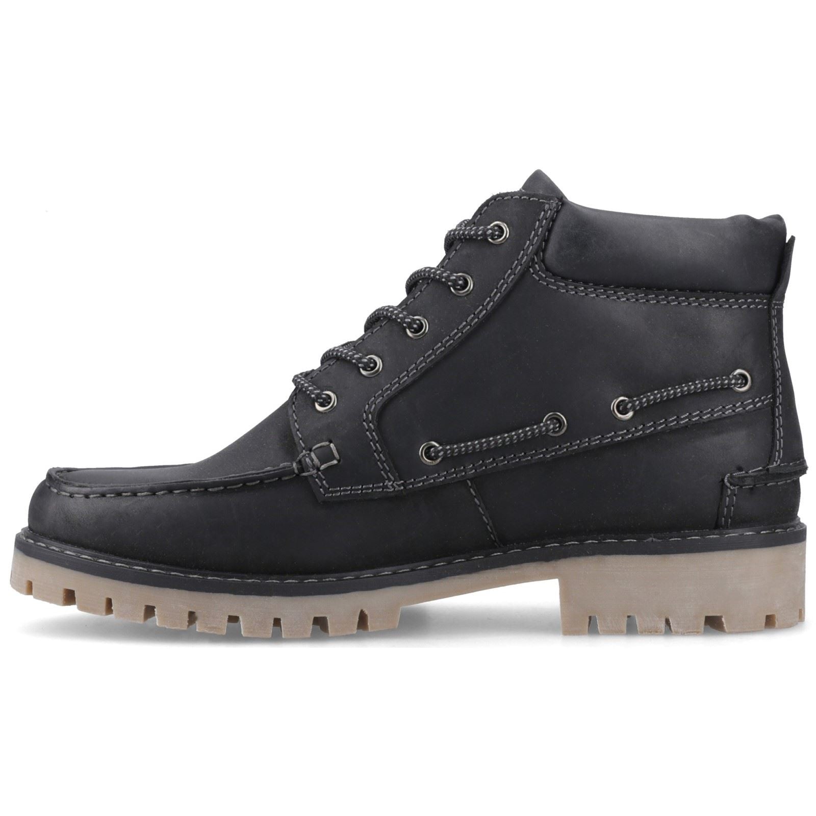 Sperry Baltimore Bottines En Cuir Pour Hommes Noires