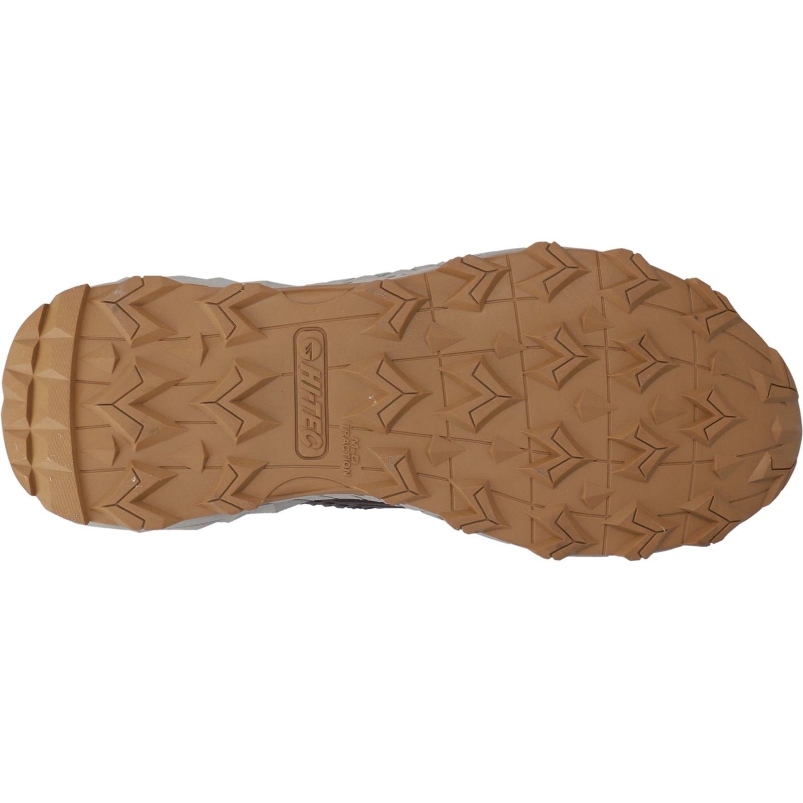 Hi-Tec Fuse Trek Mid Bottes De Randonnée En Polyester Pour Hommes En Acier/anthracite/marigold Vif